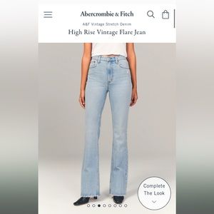 High Rise Vintage Flare Jean 4 regular 27